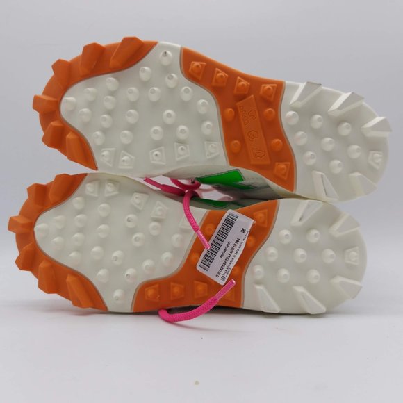 Off-White Virgil Abloh Women's Mountain Cleats Arrow Low Top Sneakers White - Picture 7 of 14